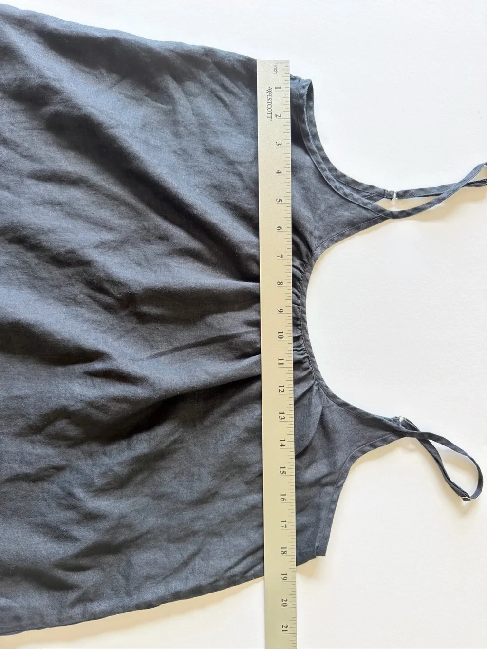 J.Crew Lightweight Linen Cami Slip Dress